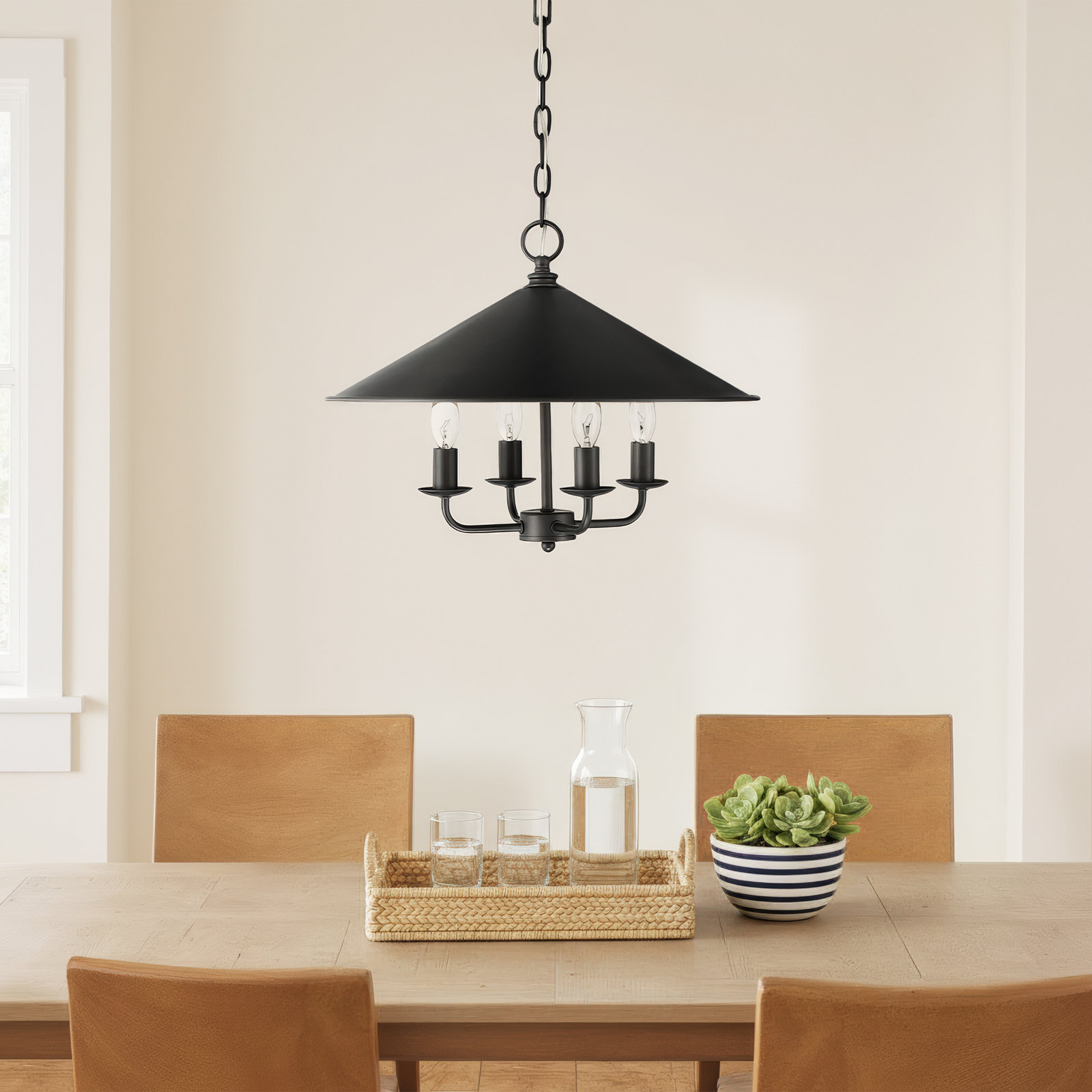 Brantley 4 - Light Dimmable Empire Chandelier