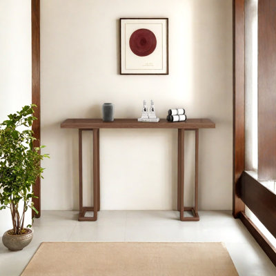 Minimalist Solid Wood Console Table