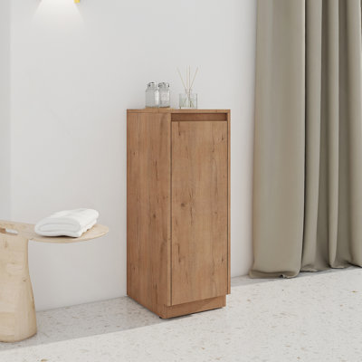 Small Freestanding Storage Cabinet With Soft Close Doors