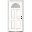 Porte d'entrée pré-suspendue en fibre de verre 1/4 panneau 4 panneaux Grace Grace-568881663-631012592-631012589