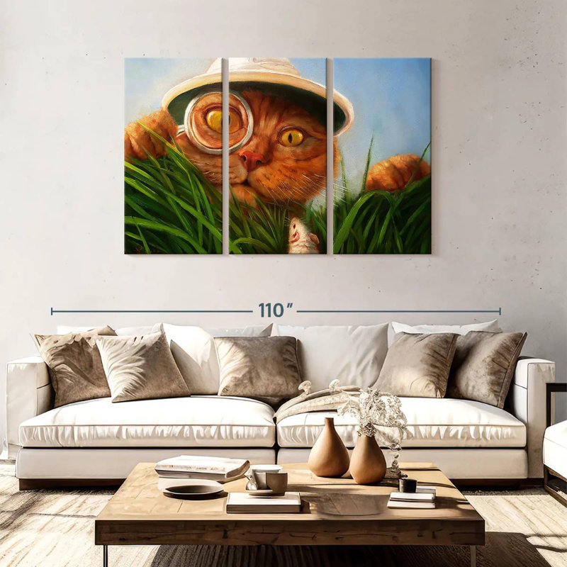 Brampt Explorer Cat, 48" H x 74" W