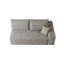 Canapé modulaire minimaliste avec méridienne réversible Minimalist - aucun assemblage requis-1078579330