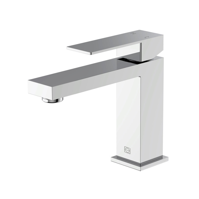 Jakob Single-Hole Single-handle Bathroom Faucet, Chrome