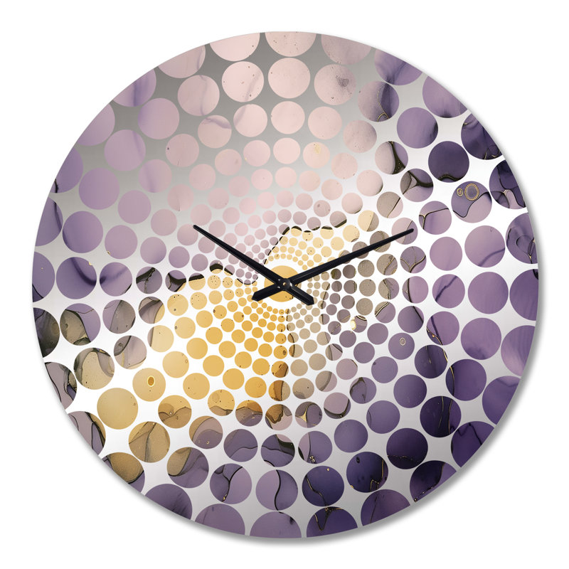 Horloge murale Vajilla - Fractals, Très grand