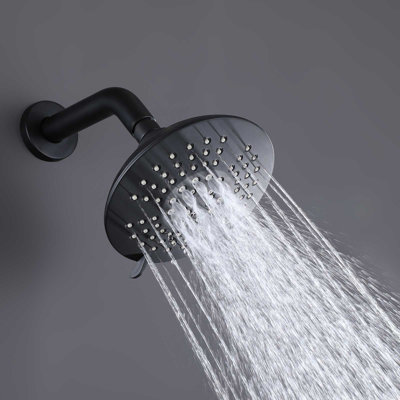 Système de douche à pression équilibrée à 5 fonctions avec valve brute