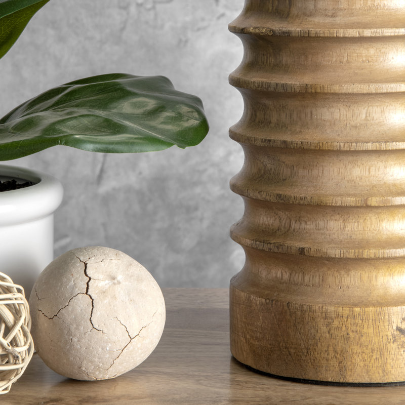 Robichaux Solid Wood Table Lamp