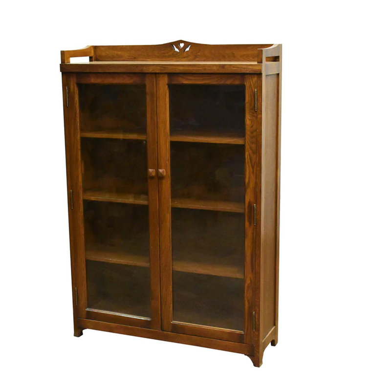 Schafer Storage Bookcase, Dark Brown