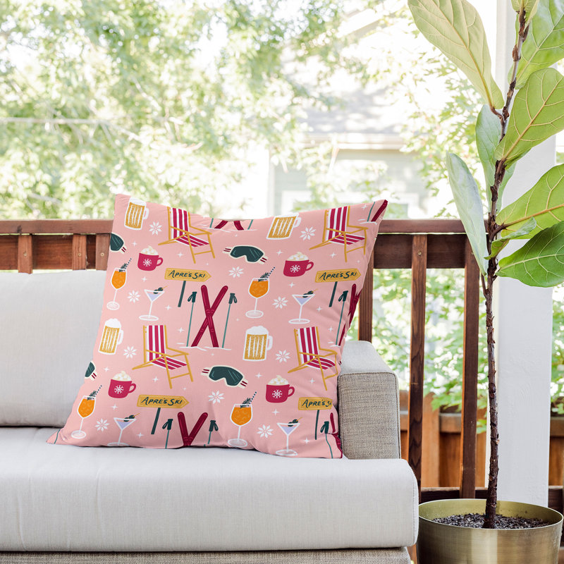 Coussin extérieur Design Holiday par Spark Apres, 26 po x 26 po