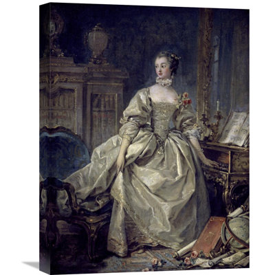 " La Madame De Pompadour " by Francois Boucher