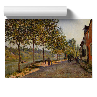 June Morning by Alfred Sisley - No Frame Painting