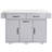 Kitchen Island With Trash Can Storage Cabinet, Kitchen Cart With Drop Leaf, Spice Rack, Towel Rack And Drawer, Rolling Kitchen Island On Wheels With Adjustable Shelf-264895437-264895436
