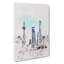 Shanghai Skyline Reflection - Wrapped Canvas-56637119