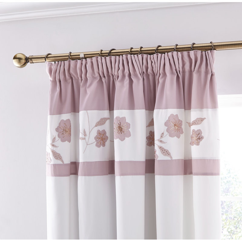 Catherine Lansfield Eyelet Room Darkening Curtains