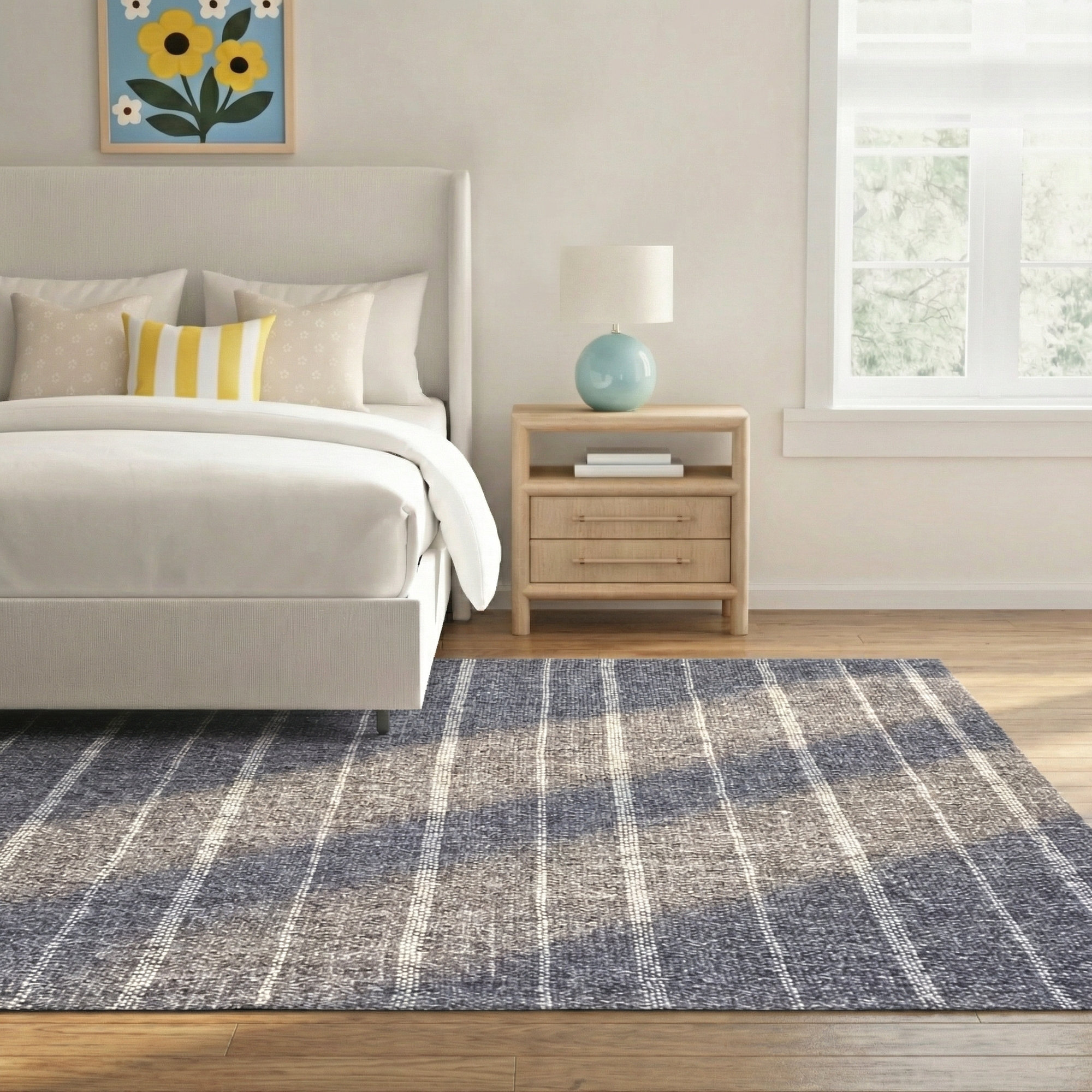 Louisa Handmade Rug, Rectangle 8'10" x 12'
