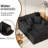 66.07-Inch Indoor Recliner, Extra Large Corduroy Bed, Modern Deep, Soft Seat, No Assembly, Black Upholstered Deep For Living And Bedroom, Comfortable Sleep,