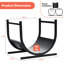 45cm W Metal Log Rack