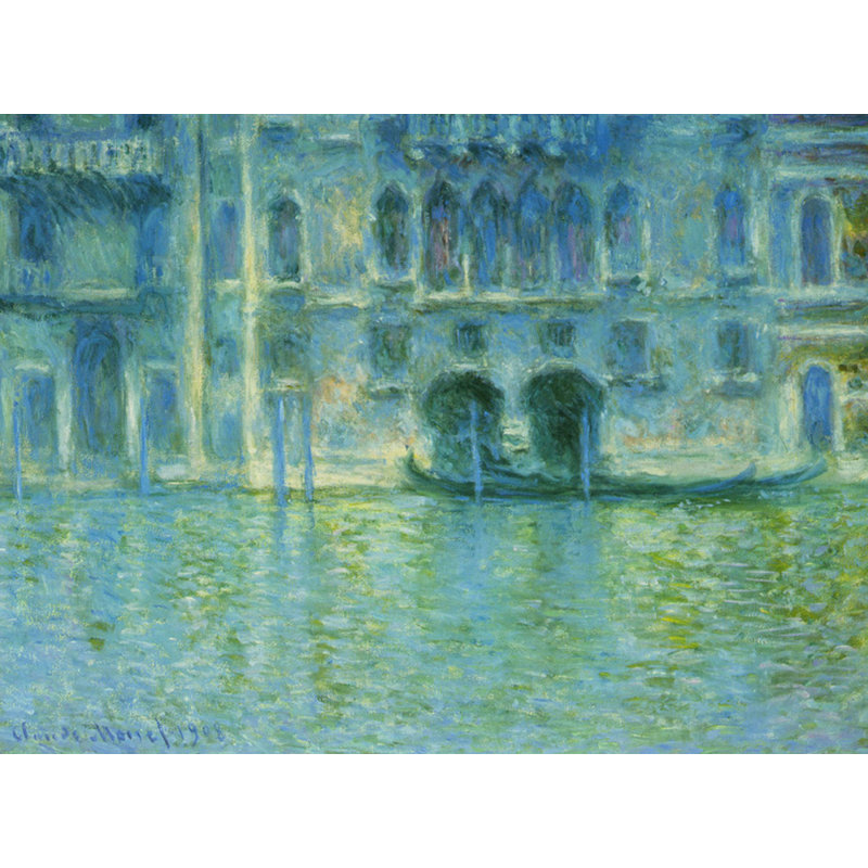 Palazzo da Mula - Venise, H 18 po x l 24 po