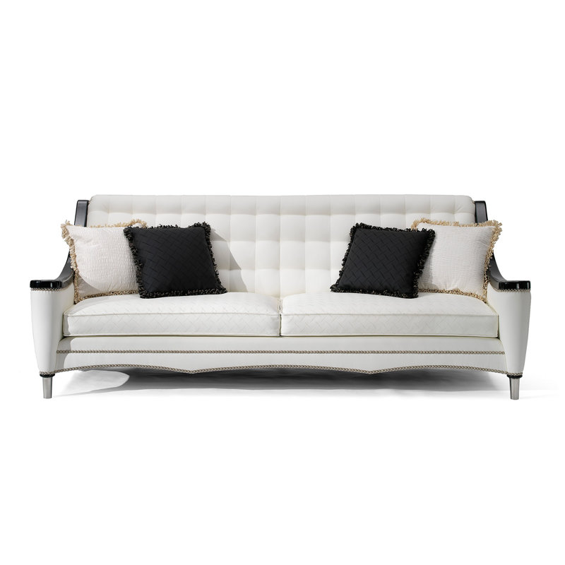 Eclectica Velvet Sofa, Matisse 0027 Velvet, Antique Pine
