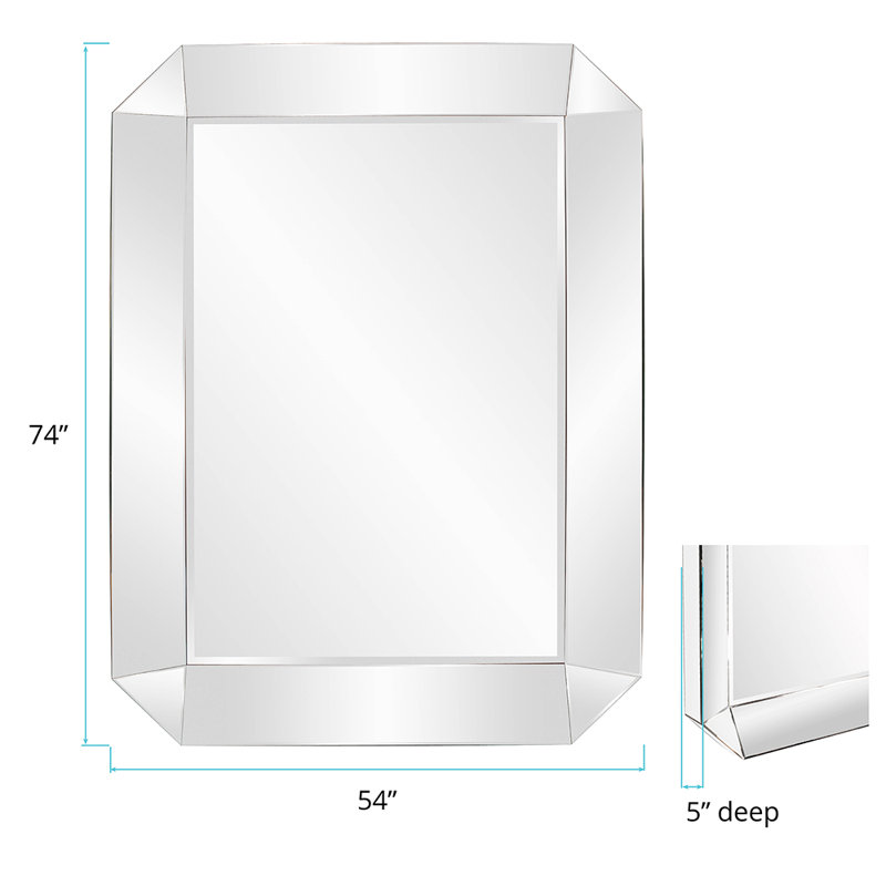 Sybil Octagon Beveled Wall Mirror