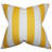 Striped Cotton Reversible Throw Pillow-13761673-86822078