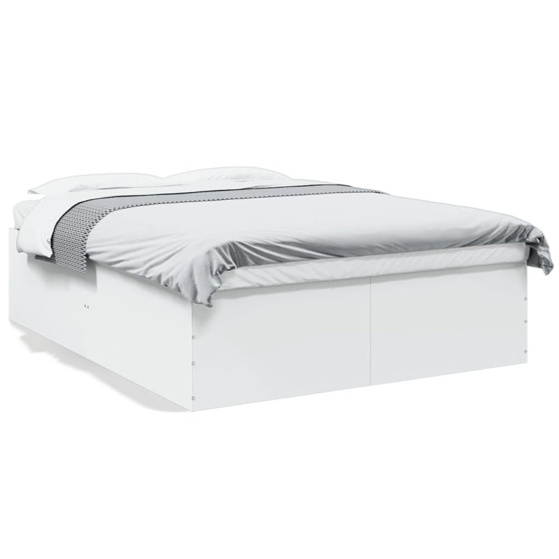 Pautauros Bed Frame, King (150 x 200 cm), White