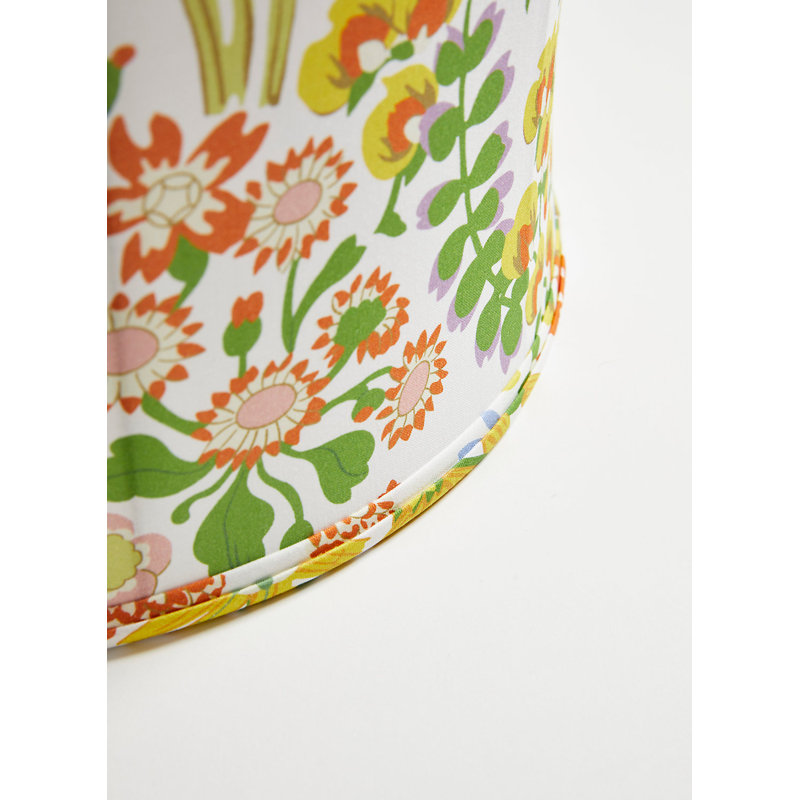 Nymph Floral Drum Lamp Shade