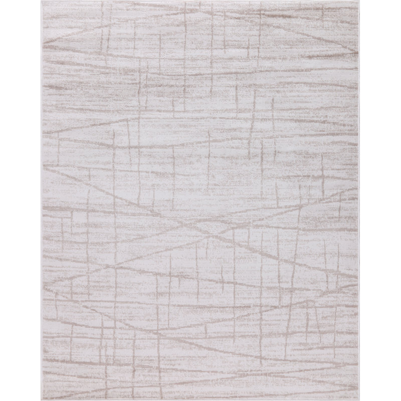 Low-Pile Pierce Rug, Rectangle 7'9" x 10'
