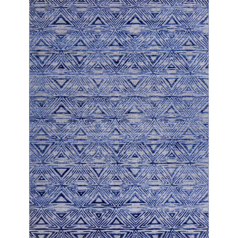 Geometric Area Rug, Rectangle 9' x 12'