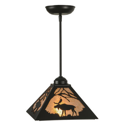 Luminaire suspendu conique à 1 lumière Thanos