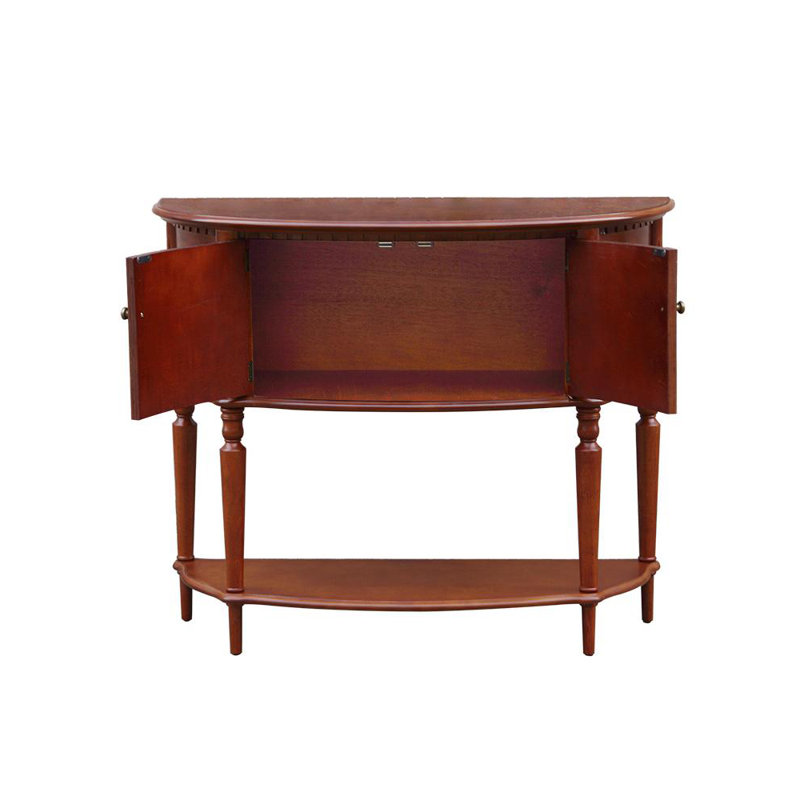 Console American Country Style, Noyer brun