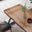 Ensemble de table de salle à manger simple en bois massif-104826711