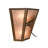 Rustic Lodge Flush Mounted Sconce