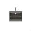 Meuble-lavabo mural 24 po avec lavabo en céramique avec un trou de robinet, grand meuble-lavabo flottant avec rangement pour salle de bain moderne, pré-assemblé