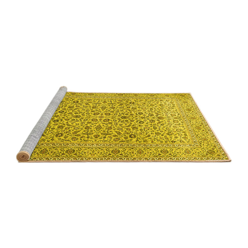 Matther Washable Oriental Indoor Rug, Square 6'