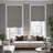 Blackout Roller Shades For Windows Cordless Linen Fabric Roller Blinds For Window Thermal Insulated Fabric UV Protection Window Shades For Home,Blackout,-1496261260-1496438552