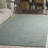 Quinte Handtufted Recycled Cotton & Viscose Rug in Green-2003182826