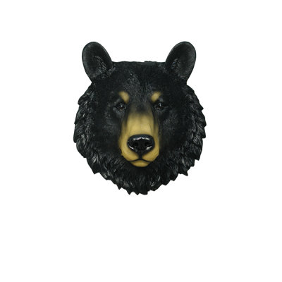Décoration murale tête d'ours