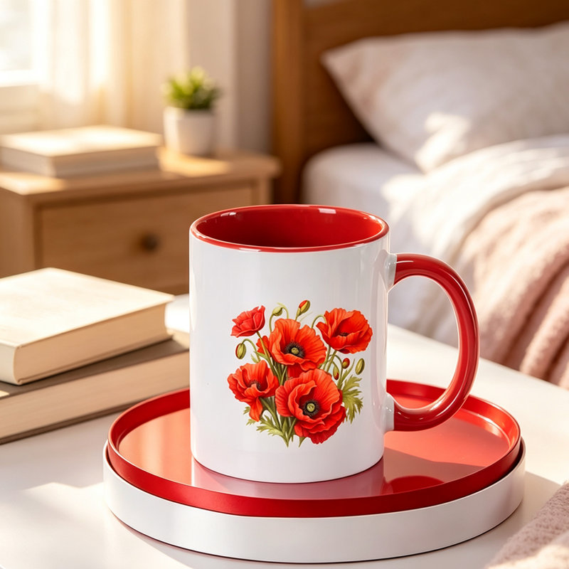 Mug, Red