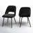 Vendrina Velvet Dining Chair with Steel Legs-1001429901