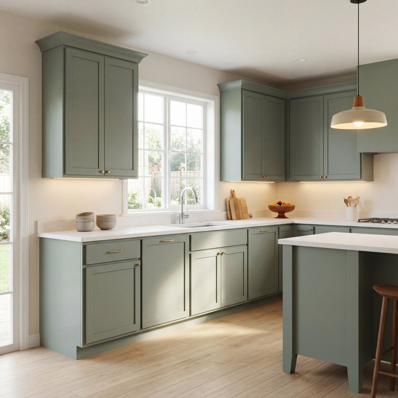 Dwelling Value Finish Chip, Sage, Maple