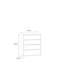 Amandla 73.7cm W 4 - Drawer Chest of Drawers-1736357728