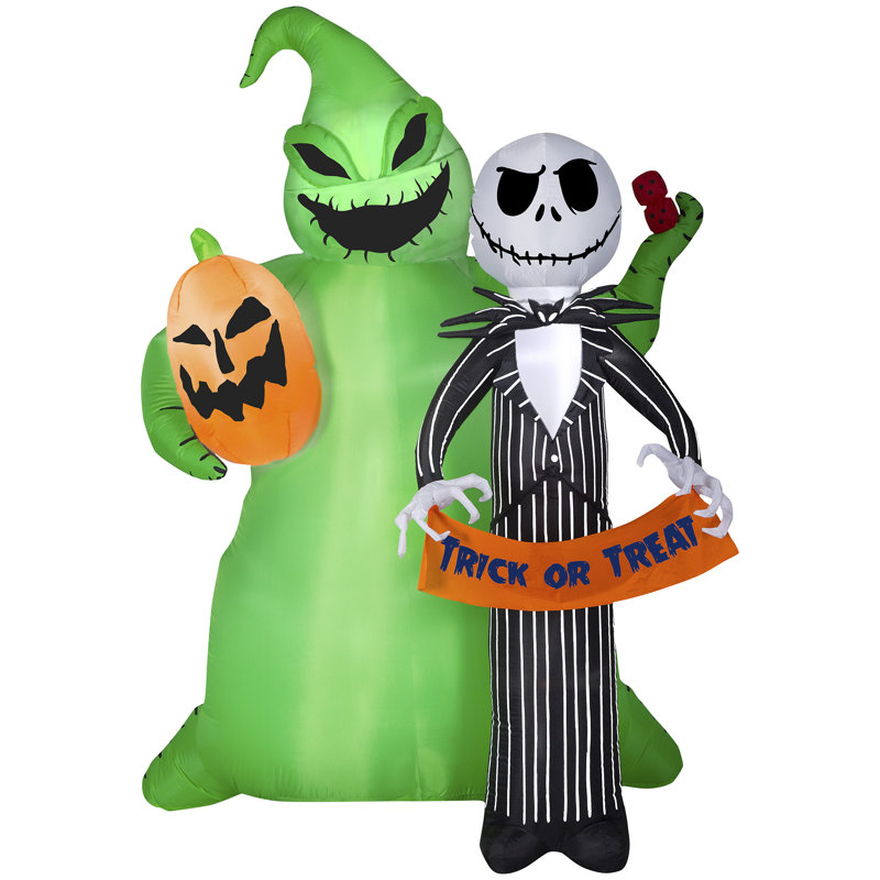 The Holiday Aisle® 78 "Jack Skellington et Oogie Boogie