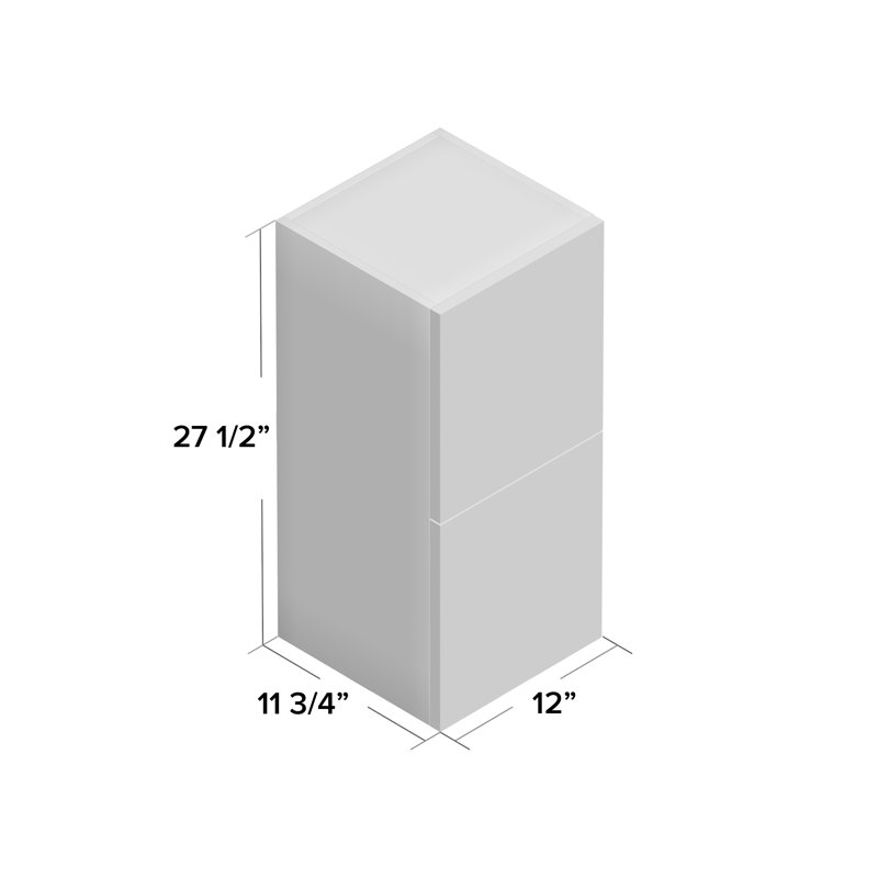 Royetta Wall Linen Cabinet, Gloss White