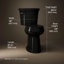 Toilette haute deux pièces à devant rond Highline®, 1,6 Gpf-114551174