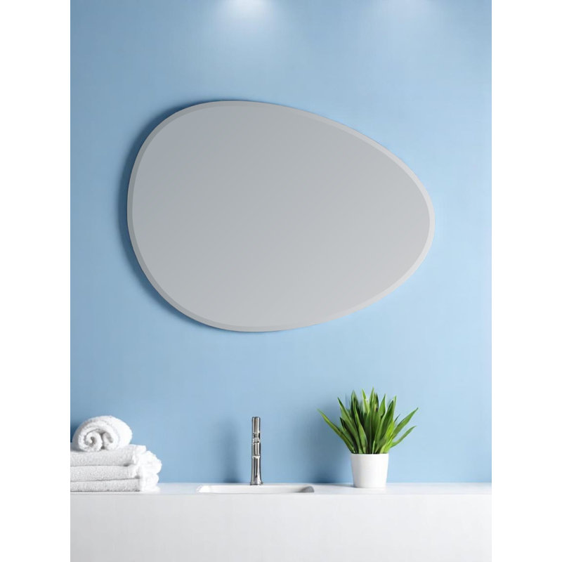 Cvija Oval Mirror, 70cm H x 50cm W