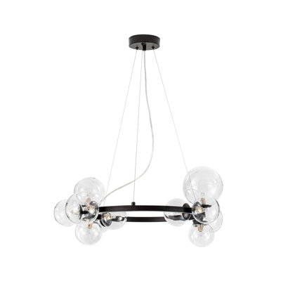 ODILLIA 11 - Light Black Cluster Pendant