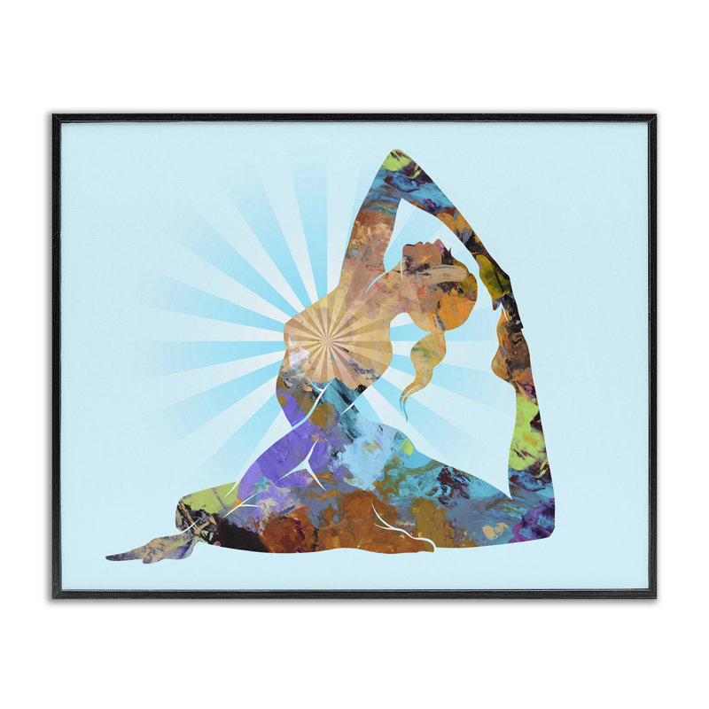 Art méditatif méditatif par Tim Parker, Giclée encadrée noir minuit, H 24 po x l 30 po
