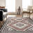 Leighton SpinClean Machine Washable Southwestern Medallion Area Rug-2112887585