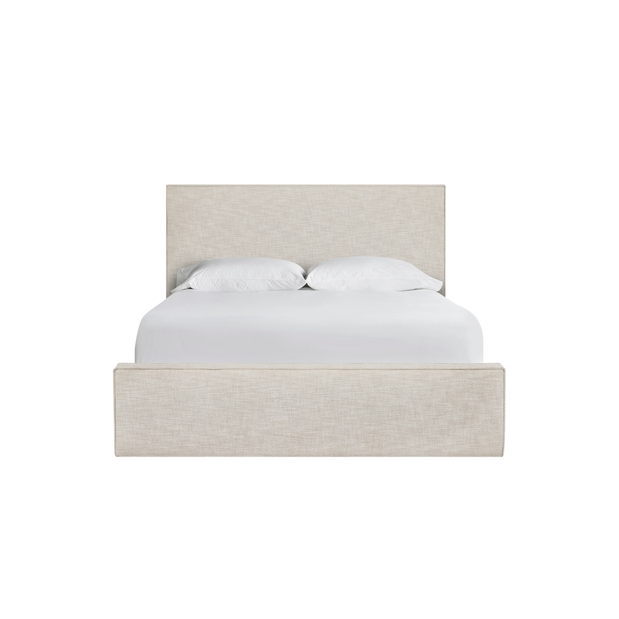 Drift Upholstered Bed King, Queen
