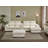 132" U Shape Sectional Sofa Cloud Couch With Removable Ottomans-1745785588